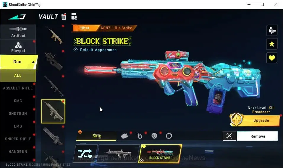 Blood Strike Accounts ASIA|2 ULTRA[ZERO-Bit Strike,AR97-Bit Strike]|12 L image 5