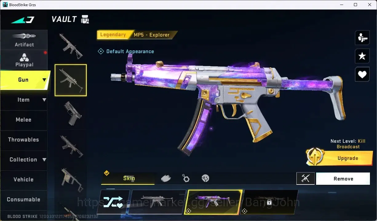 Blood Strike Accounts ASIA | 1 ULTRA MELEE: Lightblade - Dark Force | 2  image 3