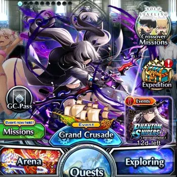 Grand Summoners Accounts End-Game GLOBAL|Rank 80|21 Ascend+11 TW|(S Emiya,T Kamijo,Chloe,Isliid,M