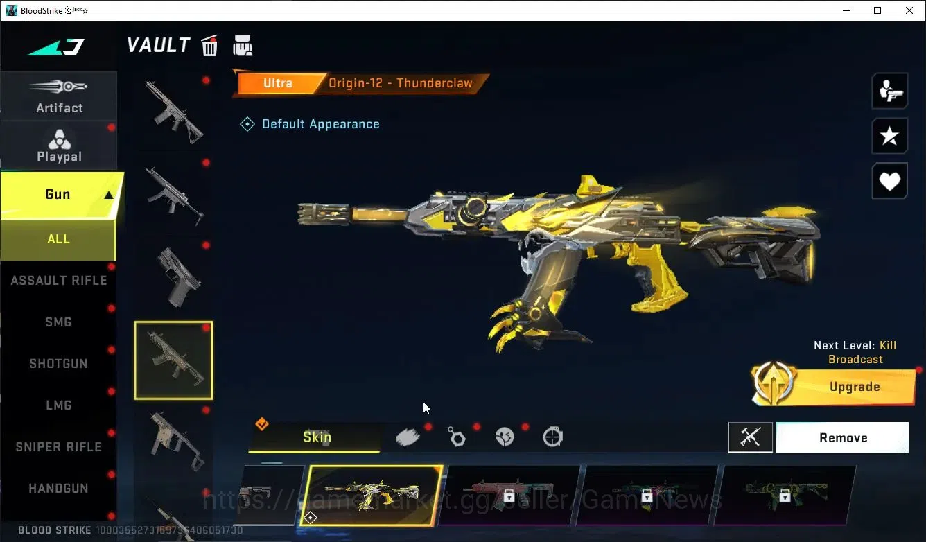 Blood Strike Accounts AMERIKA|ETERNAL UZI,DeAgle+MELEE TalonKnife,Collab image 18