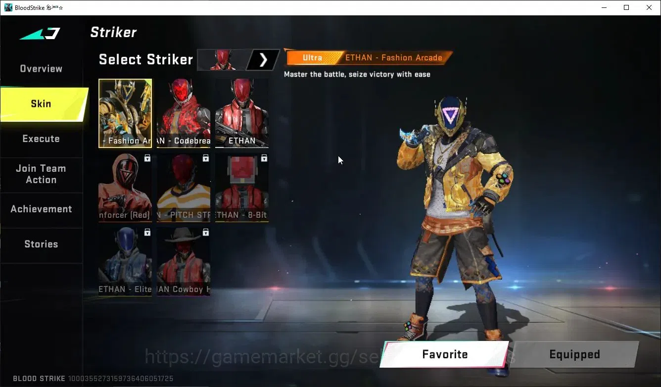 Blood Strike Accounts AMERIKA|ETERNAL UZI,DeAgle+MELEE TalonKnife,Collab image 6