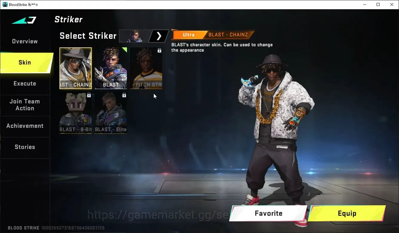 Blood Strike Accounts AMERIKA|ETERNAL UZI,DeAgle+MELEE TalonKnife,Collab image 9