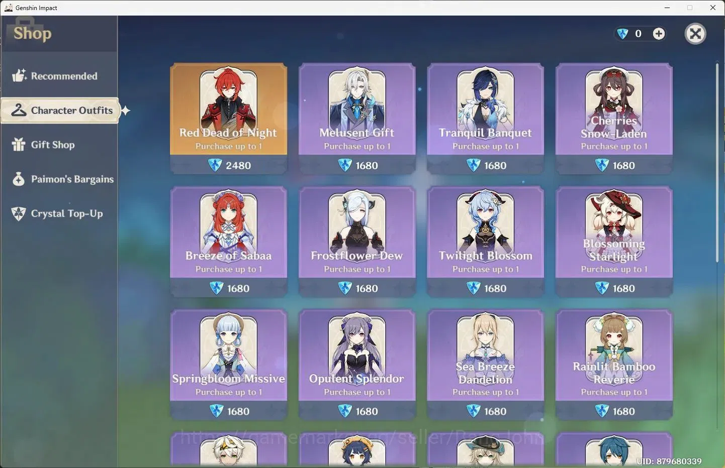 Genshin Impact Accounts Asia|AR 59|11 Limit+3 Sign|Arlecchino,Skrik,Columb image 16