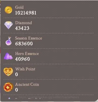 AFK Journey Accounts GLOBAL | Starter Ready Gacha | 43K DM | 389 IL | 2 image 9