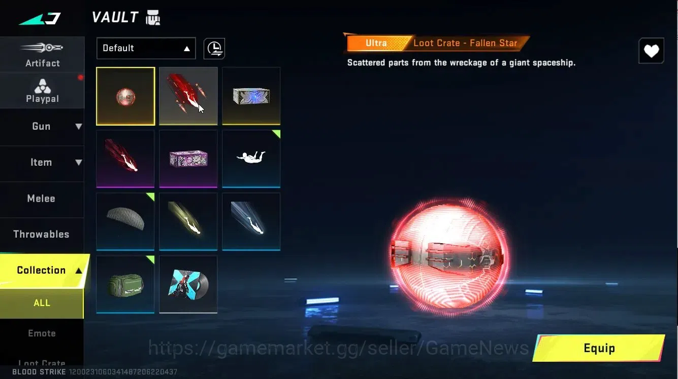 Blood Strike Accounts ASIA|ULTRA KRAKEN-Purple Lightning | 1 Ultra Loot image 5