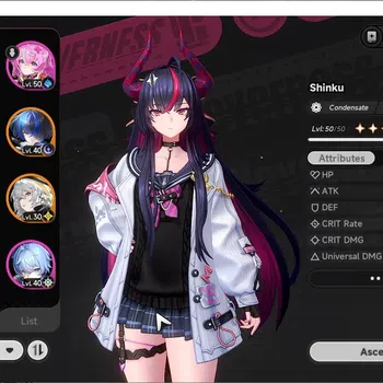Neverness to Everness Accounts SEA|HL 39|TL 20|8 SClass 3 Limit (Shinku+Skin,Lacrimosa,NanallyA1)+Sign|1 SClass