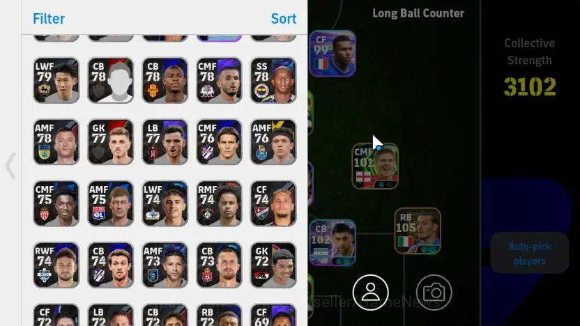eFootball Accounts Legends & Iconic Players Android|Epic Raphael Varane,Gianluca Zambrotta,Steven Gerrard,Andriy 3