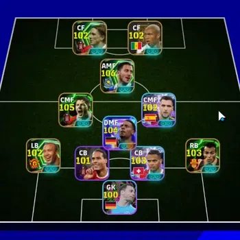 eFootball Accounts Legends & Iconic Players Android|12 Epic Eden Hazard,Steven Gerrard,Cafu,Fernando Torres,Etc|Show Time