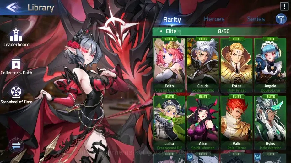 Mobile Legends: Adventure Accounts Global |LV 125|66020k Power |VIP 9|Camp 59-39|Hero 173|3 UR[Alina,Crocell,Rista]|16 11