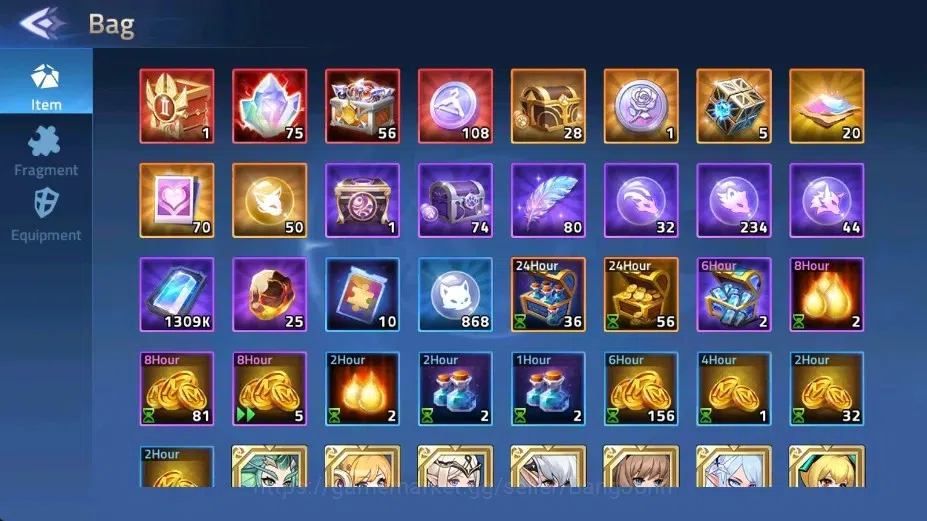 Mobile Legends: Adventure Accounts Global |LV 125|66020k Power |VIP 9|Camp 59-39|Hero 173|3 UR[Alina,Crocell,Rista]|16 15