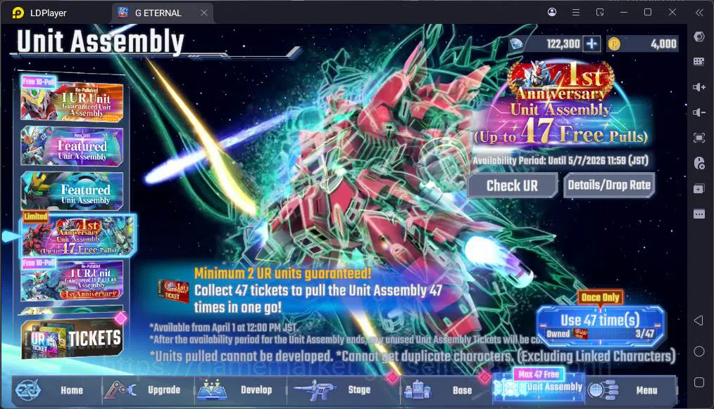 SD Gundam G Generation ETERNAL Accounts Global| Rank 1 | FreshStory | 100+K Diamond, Selec image 3