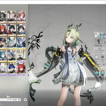 Arknights: Endfield Accounts NA/EU|Lv 54|5 SSR 1 Limited + 9 (*6 Weapon)| Si P1 + Signature |1 SSR Selector & 3 Wp