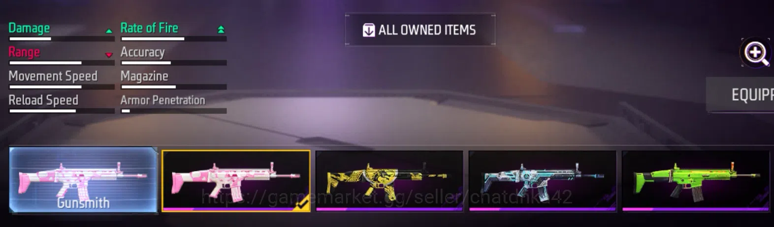 Free Fire Accounts FF MENA Account | Level 57 | Heroic Rank | Evo Gun image 11
