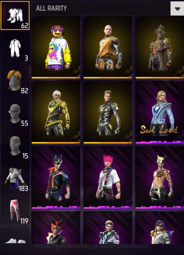 Free Fire Accounts FF MENA Account | Level 57 | Heroic Rank | Evo Gun image 9