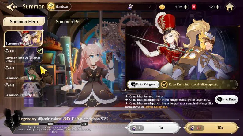 Seven Knights Re:Birth Accounts [Re:BIRTH] SEA|7 Legendary|5 SPECIAL|TeoTC1,Jave,C image 7
