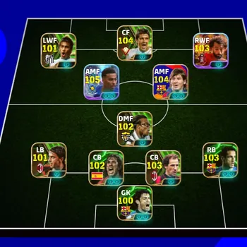 eFootball Accounts Legends & Iconic Players EFOOTBALL OLD ID | BLITZ MOH SALAH OLD x LIONEL MESSI PACK x MORGAN JAMES x