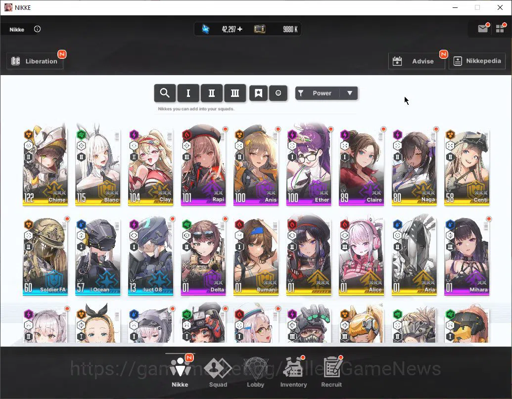 Goddess of Victory: Nikke Accounts Global|9 SSR|SyncLV100|Gem 42k|(Collab Clarie,Kuru image 10