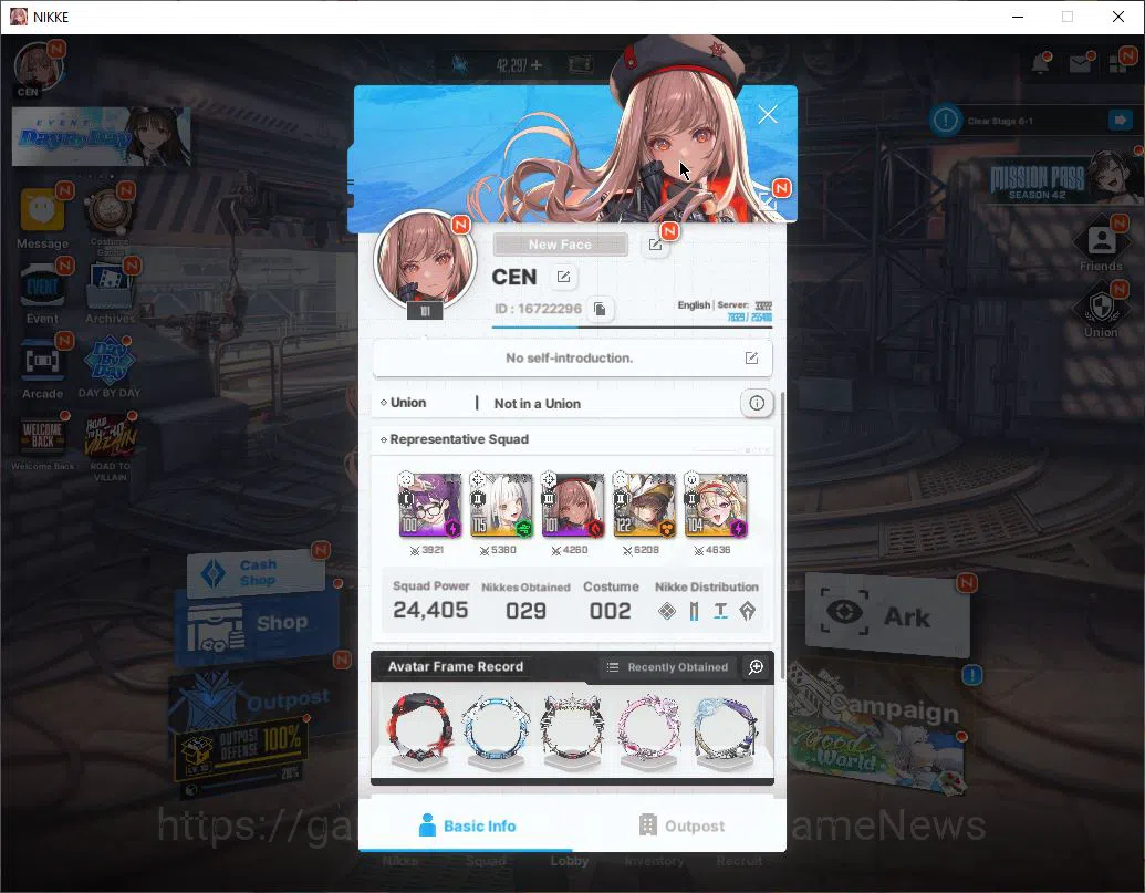 Goddess of Victory: Nikke Accounts Global|9 SSR|SyncLV100|Gem 42k|(Collab Clarie,Kuru image 12