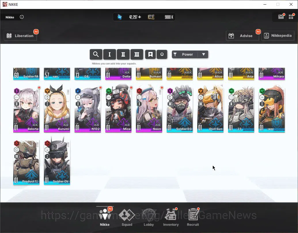 Goddess of Victory: Nikke Accounts Global|9 SSR|SyncLV100|Gem 42k|(Collab Clarie,Kuru image 9
