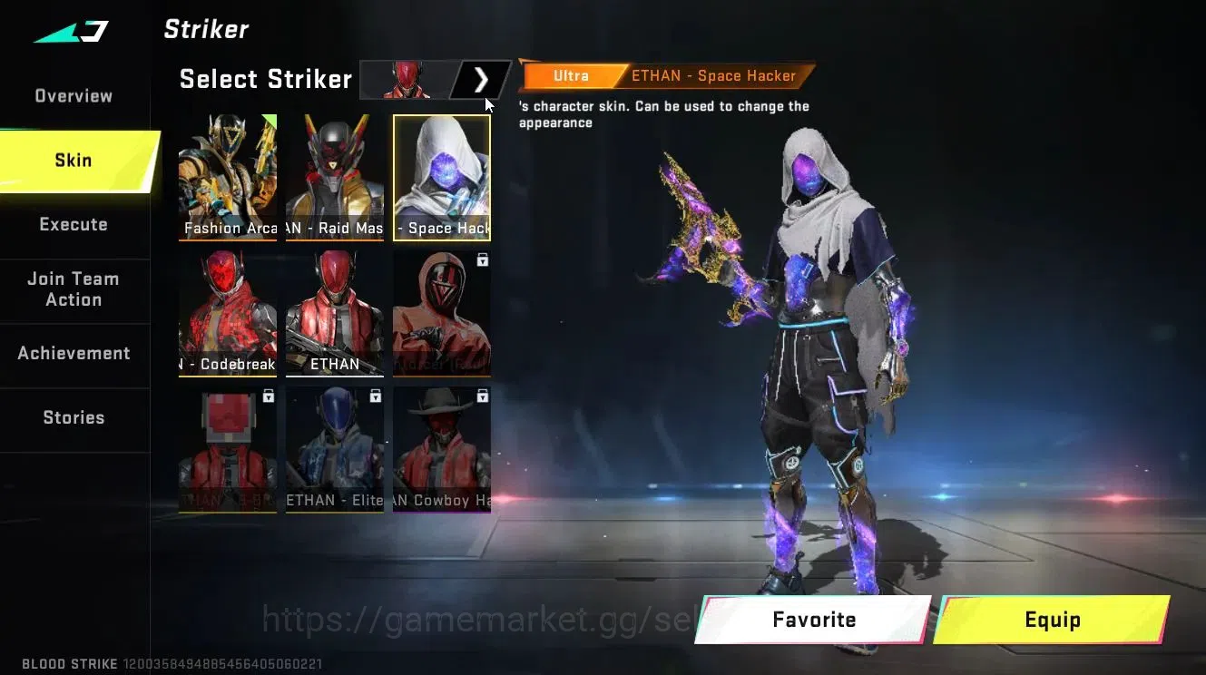 Blood Strike Accounts ASIA|2 ETERNAL [Zero-Oda,Vector-Shadow Lv4]+Collab image 10