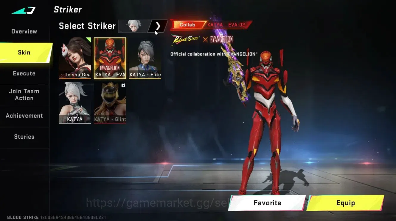 Blood Strike Accounts ASIA|2 ETERNAL [Zero-Oda,Vector-Shadow Lv4]+Collab image 13