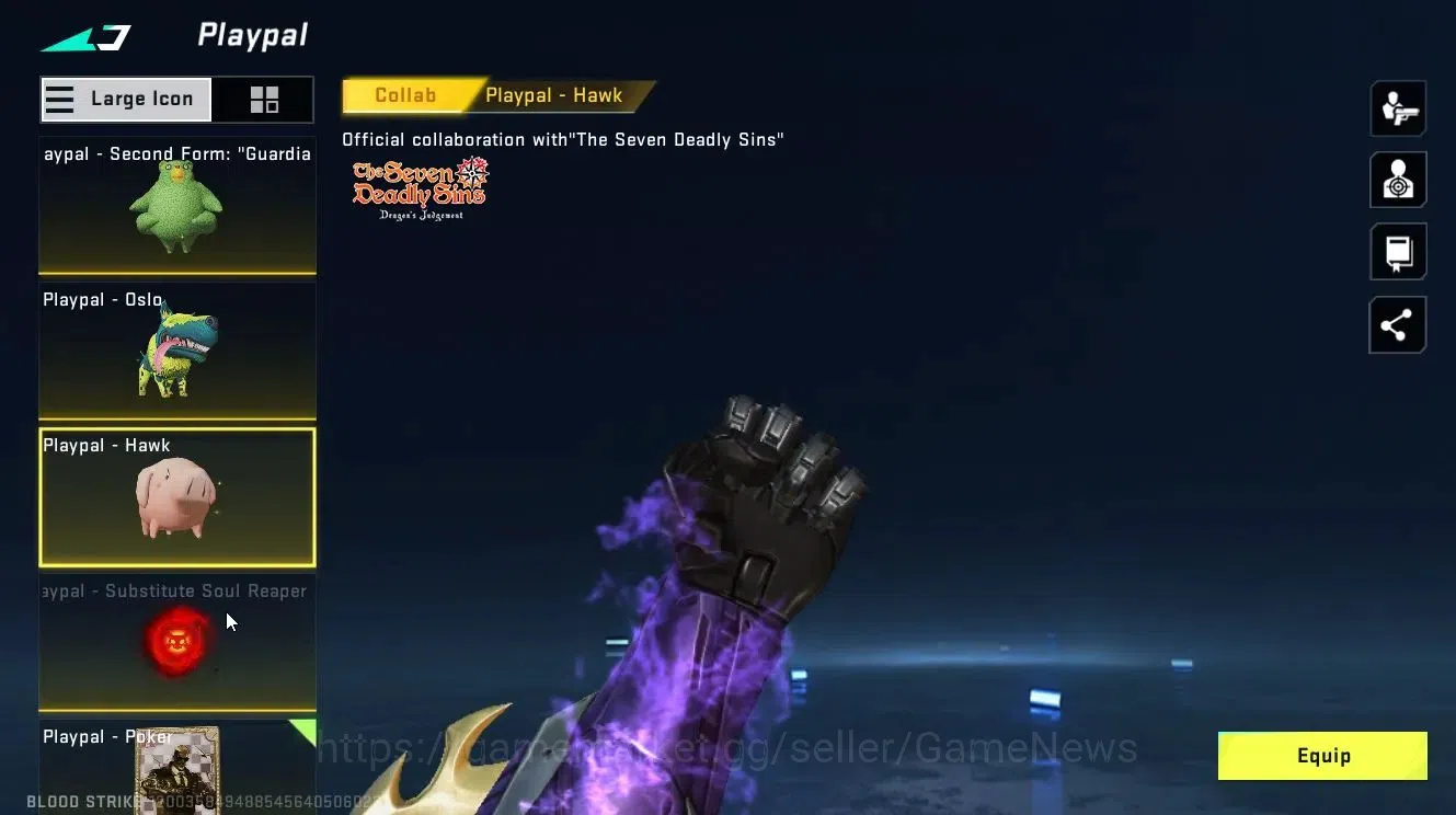 Blood Strike Accounts ASIA|2 ETERNAL [Zero-Oda,Vector-Shadow Lv4]+Collab image 19