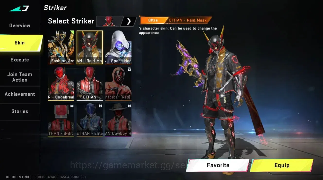 Blood Strike Accounts ASIA|2 ETERNAL [Zero-Oda,Vector-Shadow Lv4]+Collab image 9