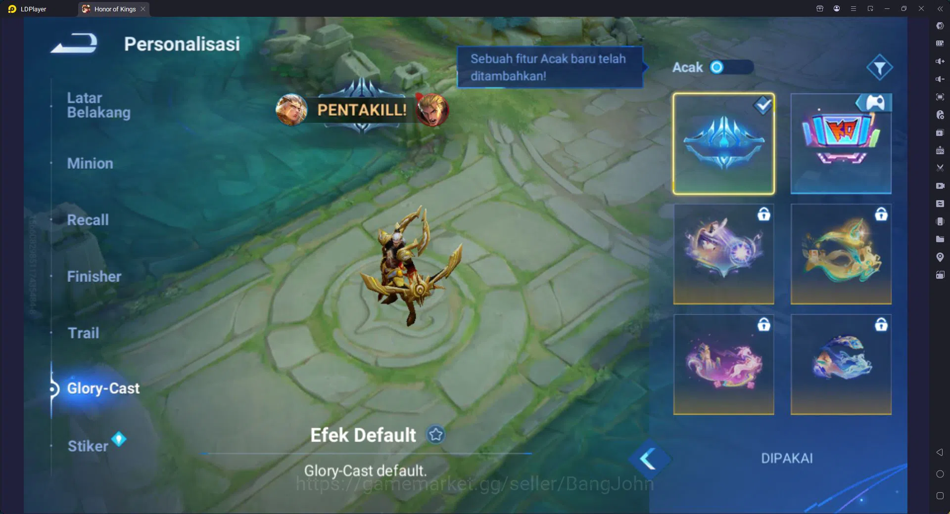 Honor of Kings Accounts Rare Skin GLOBAL|HERO 50,SKIN 49,Legend Consurt,Legend LadySun,Good Acc,many skin Event/Limited cek 10