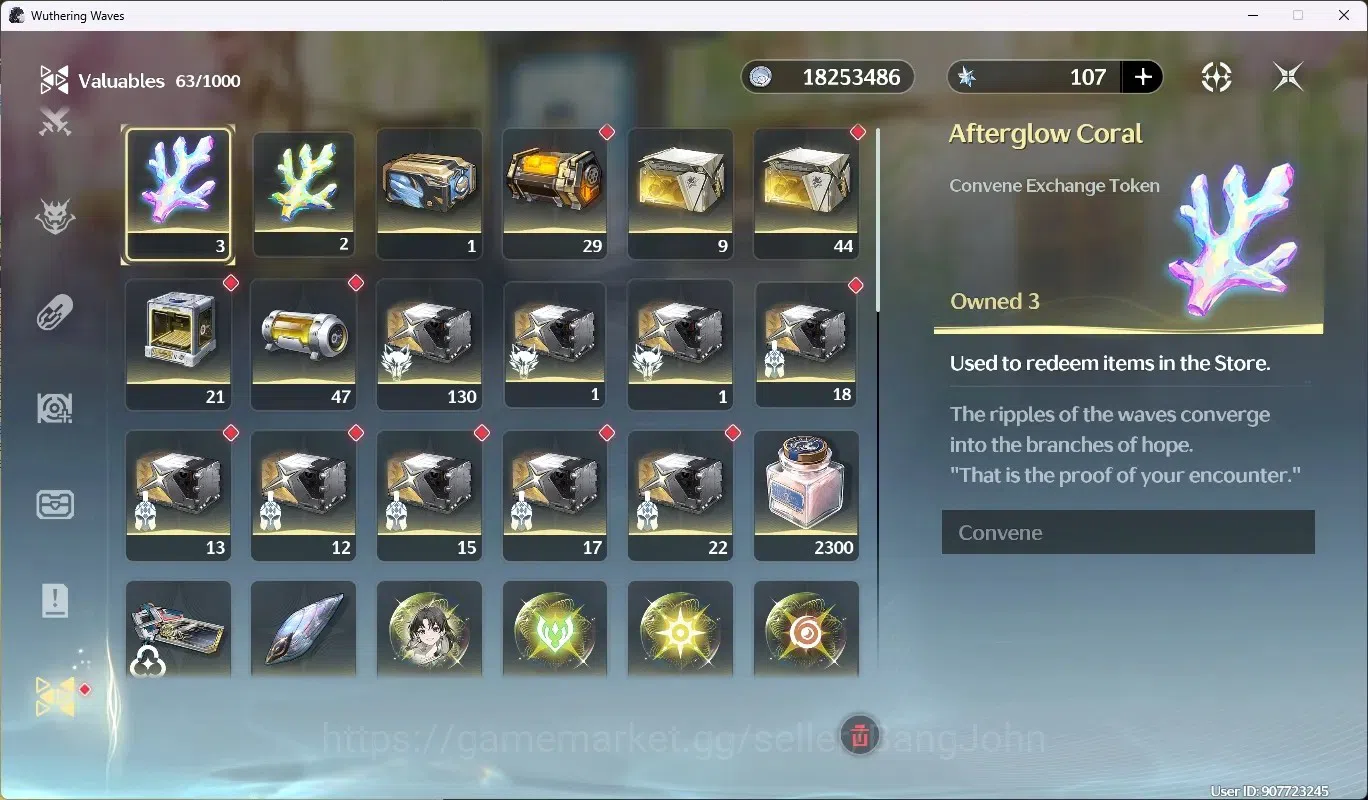 Wuthering Waves Accounts SEA|UL 48|Rank 5|1 Char Limited [Cartethyia R6 + S image 16