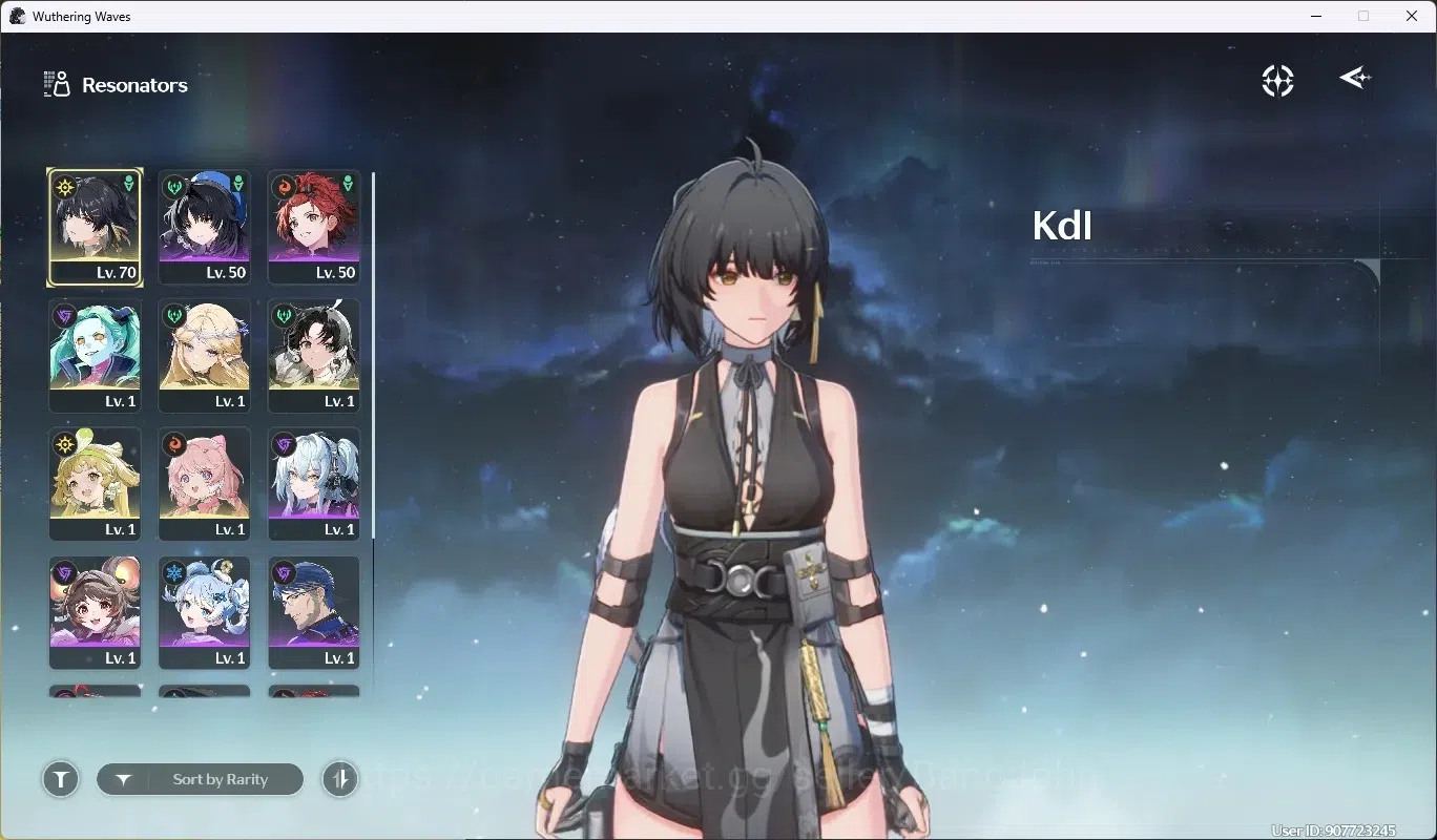 Wuthering Waves Accounts SEA|UL 48|Rank 5|1 Char Limited [Cartethyia R6 + S image 2