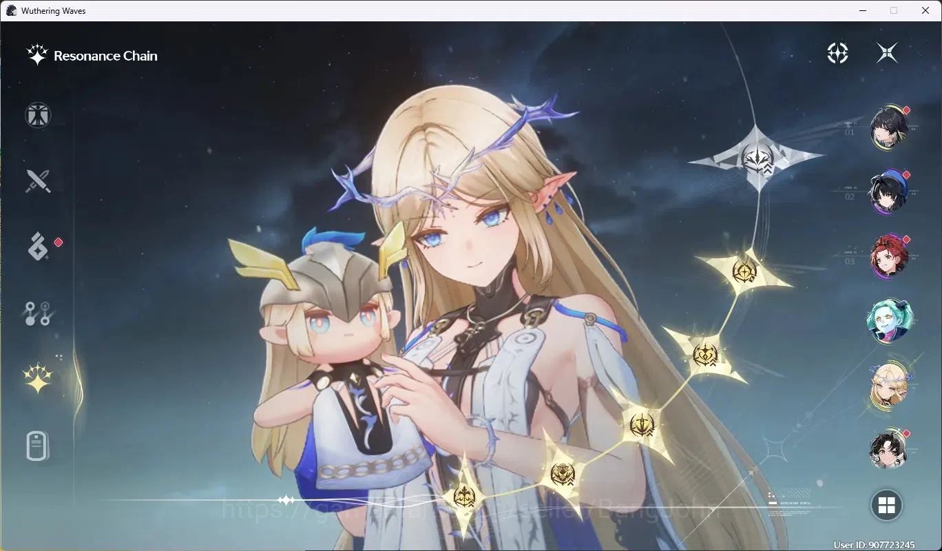 Wuthering Waves Accounts SEA|UL 48|Rank 5|1 Char Limited [Cartethyia R6 + S image 5