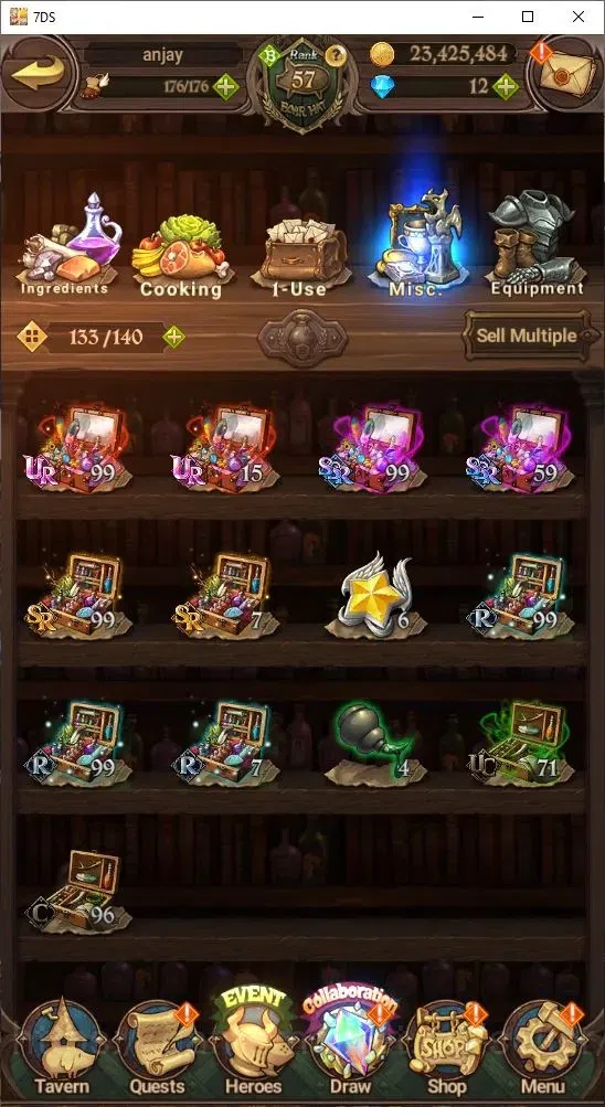 The Seven Deadly Sins: Grand Cross Accounts Endgame Global|1,8 M CC | UR: Meliodas Lv100, Elizabeth Lv100, Diane Lv100 2