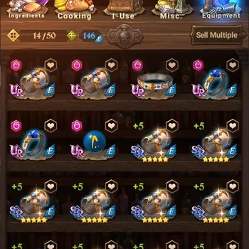 The Seven Deadly Sins: Grand Cross Accounts Endgame Global|1,8 M CC | UR: Meliodas Lv100, Elizabeth Lv100, Diane Lv100