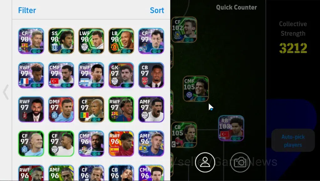 eFootball Accounts Legends & Iconic Players Android|17Epic,Rui Costa,Lothar Matthaus,Franco Baresl,Thomas Vermaelen,Xabi 2