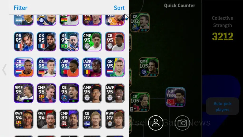 eFootball Accounts Legends & Iconic Players Android|17Epic,Rui Costa,Lothar Matthaus,Franco Baresl,Thomas Vermaelen,Xabi 4