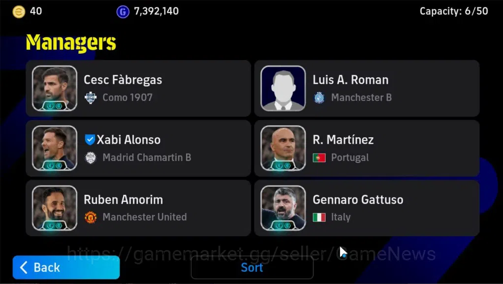 eFootball Accounts Legends & Iconic Players Android|17Epic,Rui Costa,Lothar Matthaus,Franco Baresl,Thomas Vermaelen,Xabi 5