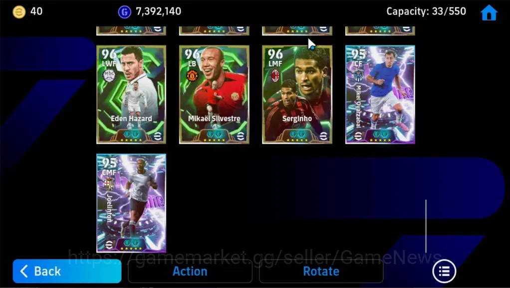 eFootball Accounts Legends & Iconic Players Android|17Epic,Rui Costa,Lothar Matthaus,Franco Baresl,Thomas Vermaelen,Xabi 9