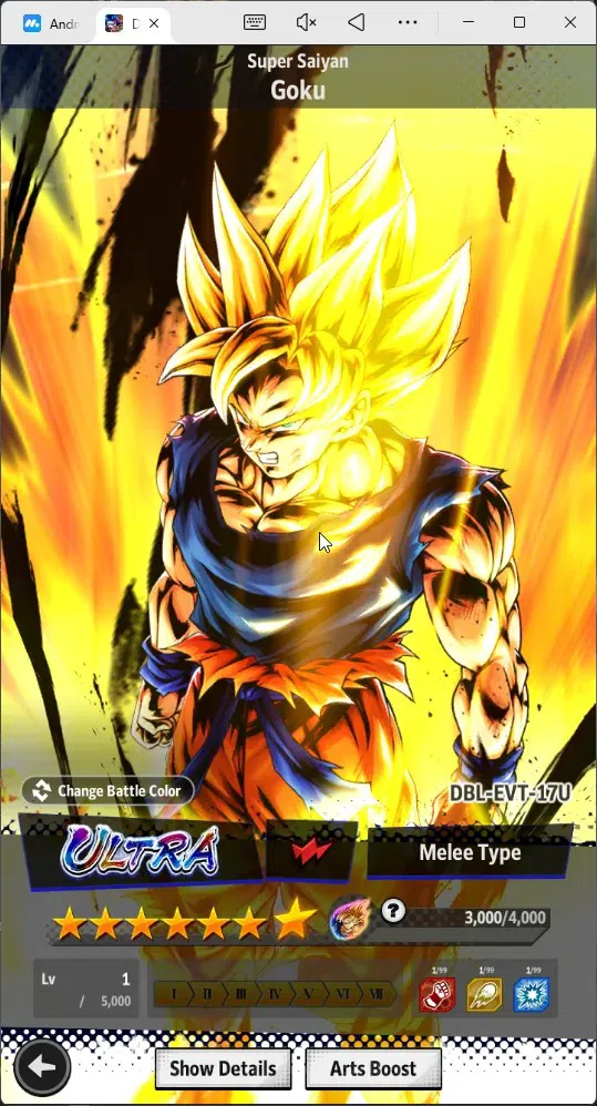 Dragon Ball Legends Accounts High-End Android |Lvl 146|4.49M Total Power|569 CC|1 LR|4 UL|LR Broly Fury|UL Omega 10
