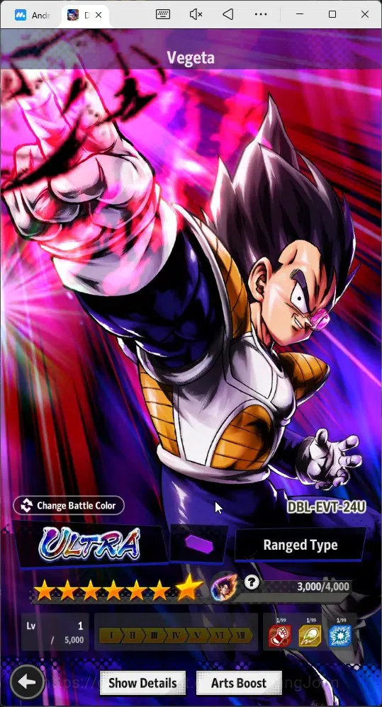 Dragon Ball Legends Accounts High-End Android |Lvl 146|4.49M Total Power|569 CC|1 LR|4 UL|LR Broly Fury|UL Omega 9