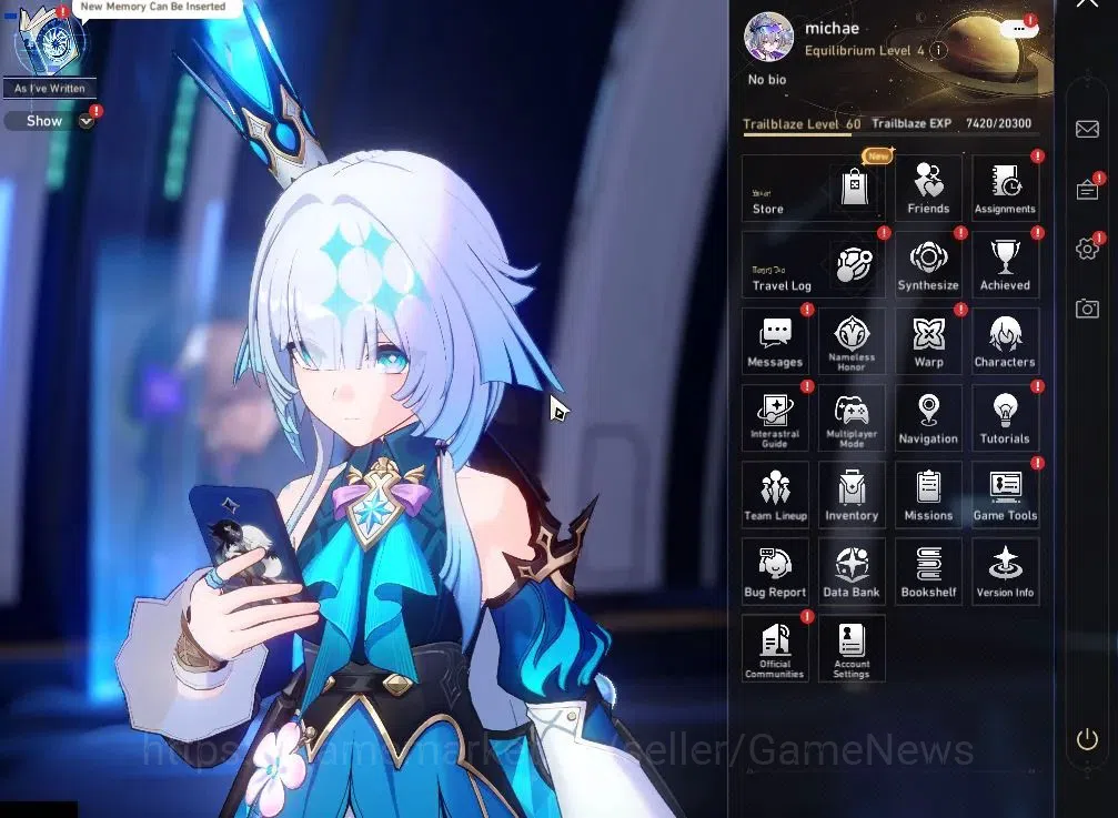 Honkai Star Rail Accounts Asia|TL 60|5 Limited|CerydraE2+Sign,Acheron,Silver image 1