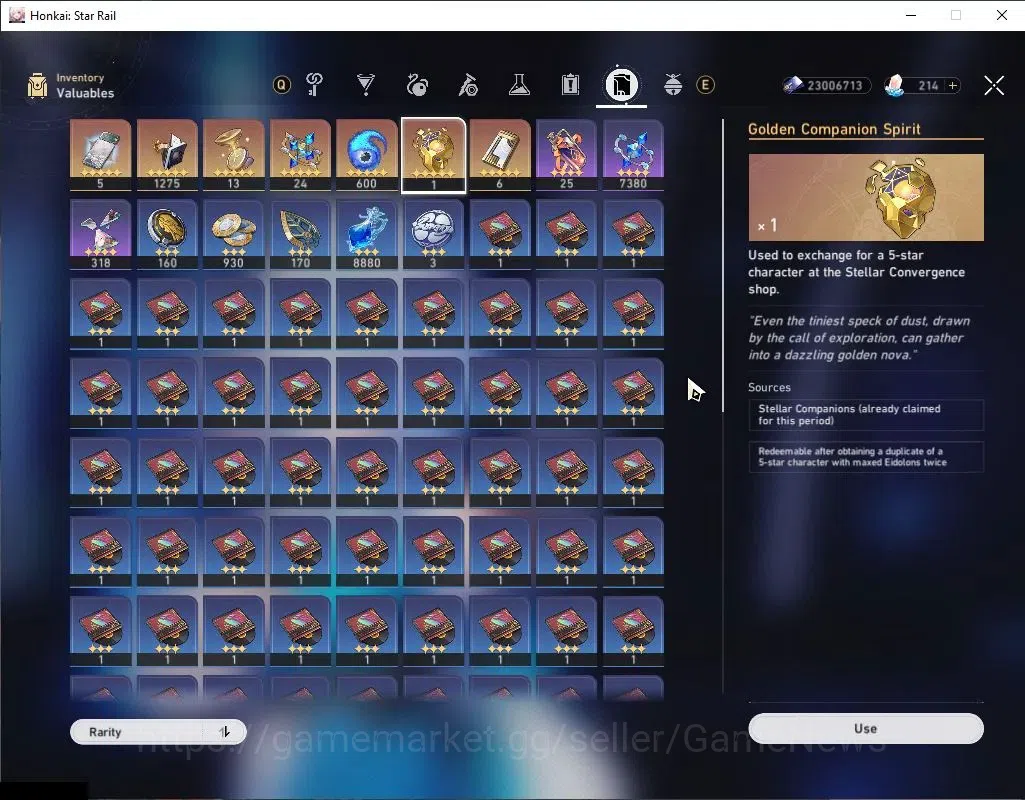 Honkai Star Rail Accounts Asia|TL 60|5 Limited|CerydraE2+Sign,Acheron,Silver image 10