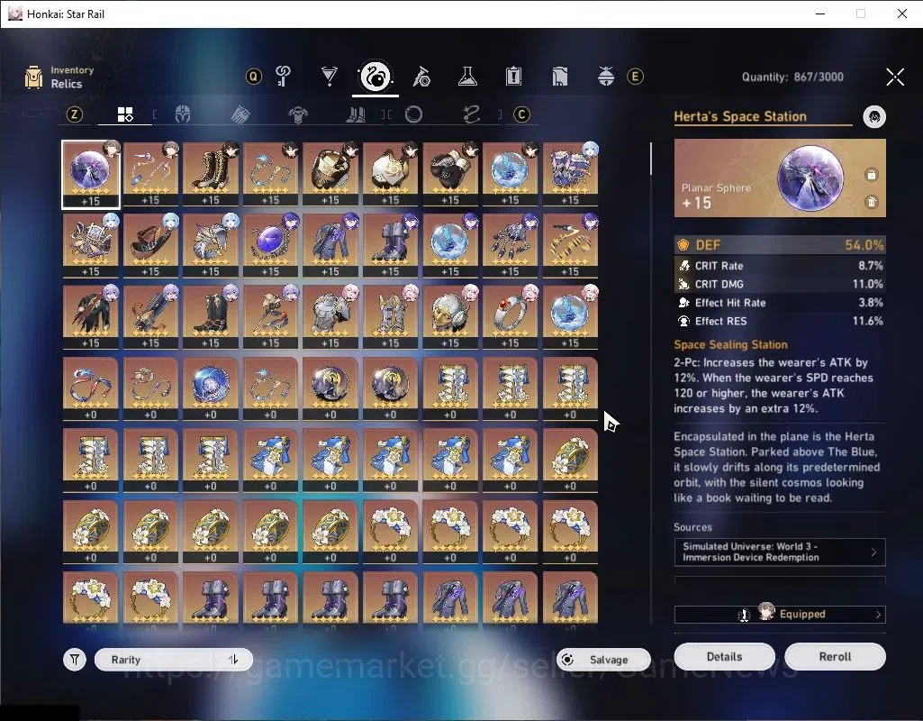 Honkai Star Rail Accounts Asia|TL 60|5 Limited|CerydraE2+Sign,Acheron,Silver image 8