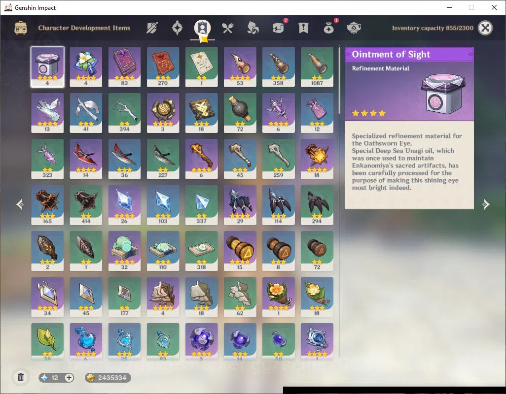 Genshin Impact Accounts Asia|AR 59|10 Limited +5(*5Weapon)| Raiden,Xilonen image 6