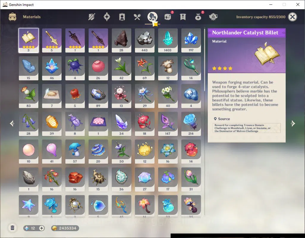 Genshin Impact Accounts Asia|AR 59|10 Limited +5(*5Weapon)| Raiden,Xilonen image 7