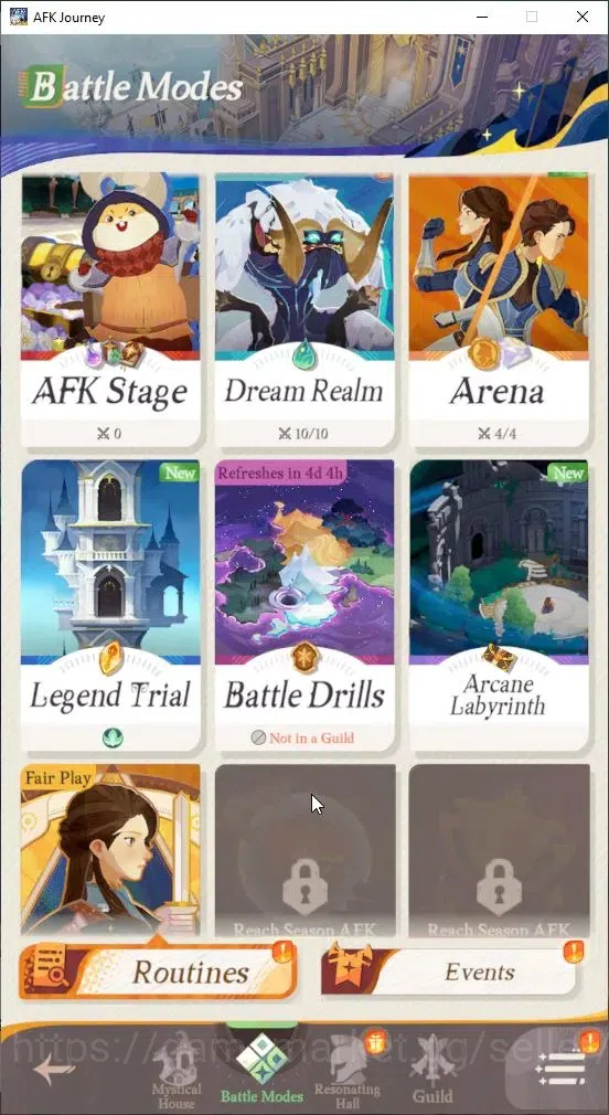 AFK Journey Accounts GLOBAL S466|Ready Gacha|6 Hero Selector|29 S Char[ image 16