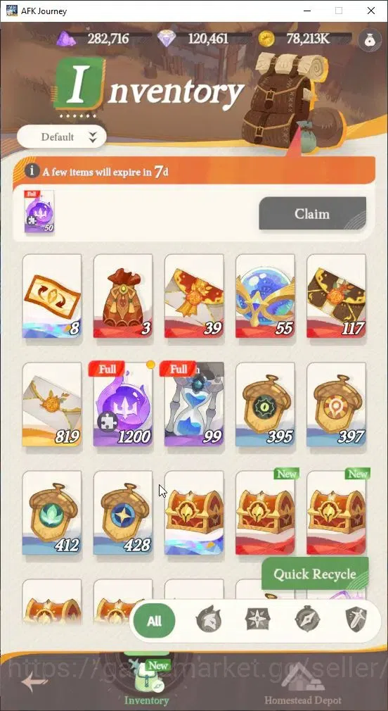 AFK Journey Accounts GLOBAL S466|Ready Gacha|6 Hero Selector|29 S Char[ image 7