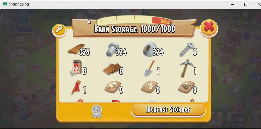 Hay Day Accounts Level 37 | Barn Storage 1000 + Silo Storage 525 | 140,1k Coins,14 Dm |CN ON|Log Supercell ID|Take 13