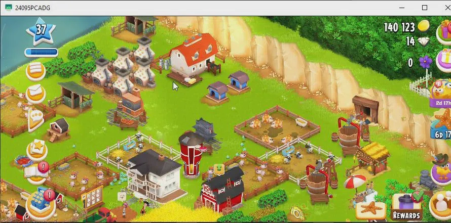 Hay Day Accounts Level 37 | Barn Storage 1000 + Silo Storage 525 | 140,1k Coins,14 Dm |CN ON|Log Supercell ID|Take 2