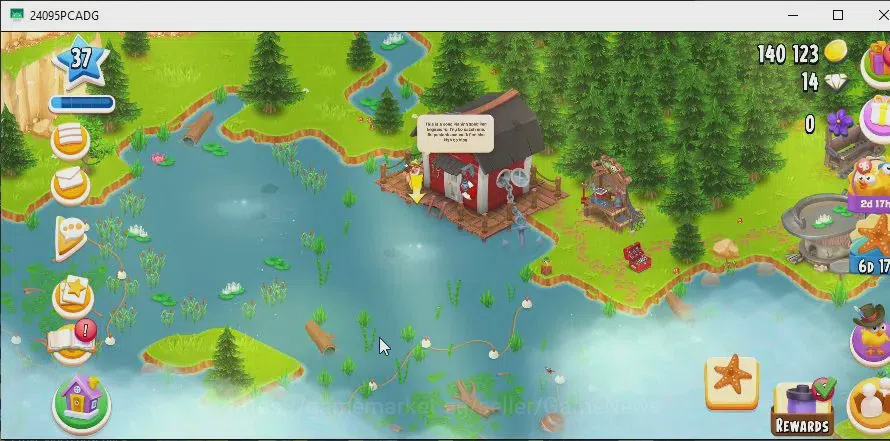 Hay Day Accounts Level 37 | Barn Storage 1000 + Silo Storage 525 | 140,1k Coins,14 Dm |CN ON|Log Supercell ID|Take 5