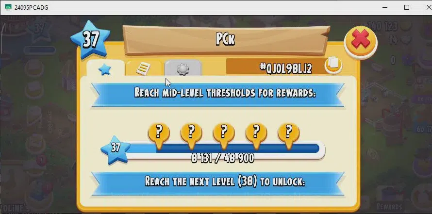 Hay Day Accounts Level 37 | Barn Storage 1000 + Silo Storage 525 | 140,1k Coins,14 Dm |CN ON|Log Supercell ID|Take 8